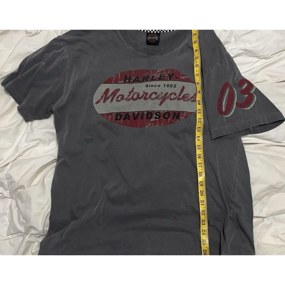 Harley Davidson 1903 Men’s Large Gray T Shirt State College, PA 03 Left Sleeve